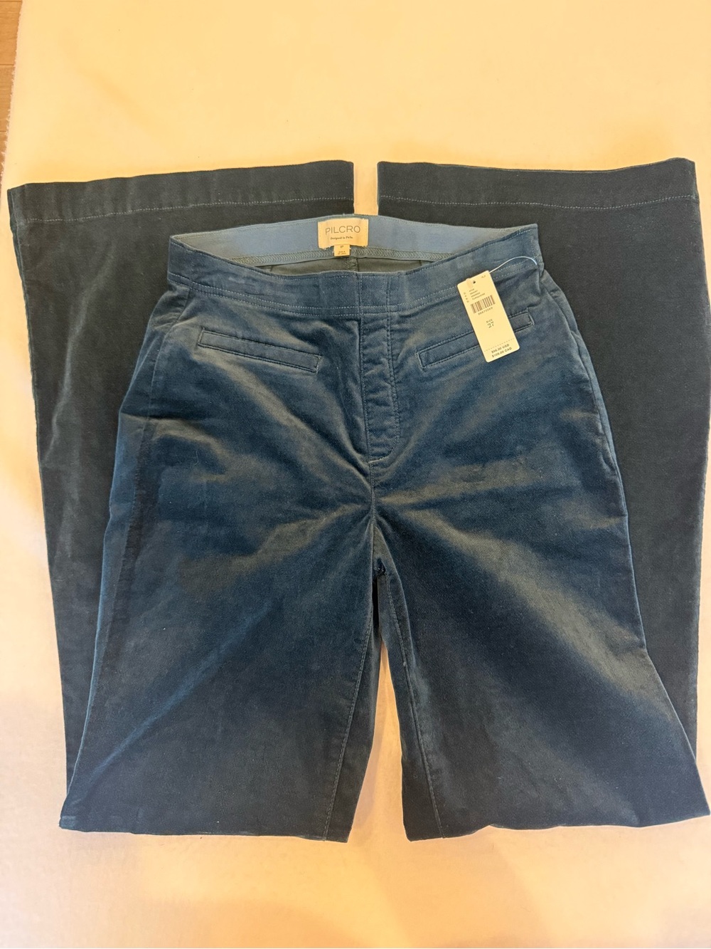 NWT Pilcro (Anthropologie) Women’s Wide Leg Pants in Turquoise